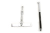 V-Twin - 31-1341 - 45 Chrome Seat Tee Kit - Fits 1936-1973 Harley-Davidson G, 1936-1952 W