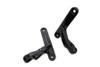 V-Twin - 31-1344 - Black Spotlamp Bracket Set - Fits 1997-2013 Harley-Davidson FLHT, FLT