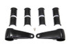 V-Twin - 31-1351 - Side Mount Headlamp Bracket Kit Black