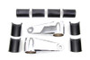 V-Twin - 31-1353 - Universal Headlamp Mount Bracket Chrome