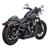 Vance & Hines - Shortshots Staggered Exhaust System - fits Sportster Models
