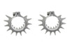 V-Twin - 31-1764 - XL Finned Header Clamp Set - Fits 1957-1985 Harley-Davidson XL