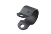 V-Twin - 31-3988 - Black Front Frame Exhaust Clamp - Fits 1958-1969 Harley-Davidson FL