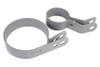 V-Twin - 31-4085 - Parkerized Muffler Clamp Set - Fits 1941-1948 Harley-Davidson UL, 1941-1957 FL, 1941-1952 EL