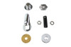 V-Twin - 3136-7 - Upper Steering Damper Kit Chrome