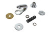 V-Twin - 3136-7 - Upper Steering Damper Kit Chrome