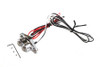 V-Twin - 32-0263 - Chrome Duet Handlebar Button Switch Kit