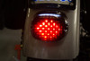  Motorcycle Supply Co. - Blackout LED Laydown Harley Taillight w/ Integrated Turn Signals - fits Dyna, Sportster, Softail