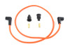 V-Twin - 32-0650 - Orange Copper Core 7mm Spark Plug Wire Kit