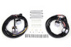 V-Twin - 32-1135 - Handlebar Switch Kit Chrome with 60 inch Wires
