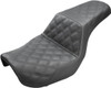Saddlemen - Step Up Full Diamond Stitched Seat - fits '06-'17 FLD/FXD/FXDWG