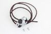 V-Twin - 32-1388 - Replica Handlebar Horn Switch Button with 1 Wire