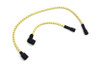 V-Twin - 32-7343 - Sumax Yellow with Black & Red Tracer 7mm Spark Plug Wire Set