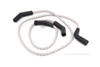V-Twin - 32-7349 - Sumax Grey with Brown Tracer 7mm Spark Plug Wire Set