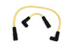 V-Twin - 32-7356 - Sumax Yellow with Black & Red Tracer 7mm Spark Plug Wire Set