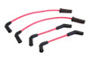 V-Twin - 32-7375 - Sumax Red with Black Tracer 7mm Spark Plug Wire Set