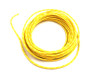 V-Twin - 32-8131 - Yellow with White Dot 25' Braided Wire