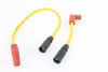 V-Twin - 32-9173 - Accel 8mm S/S Spiral Core Ignition Wire Set Yellow