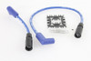 V-Twin - 32-9179 - Accel 8mm S/S Spiral Core Ignition Wire Set Blue