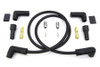 V-Twin - 32-9250 - Accel Black 8.8mm Spark Plug Wire Kit