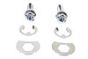 V-Twin - 3252-6 - Exhaust Pipe Locking Bolt Mounting Kit Chrome