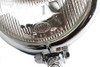 V-Twin - 33-0001 - 5-3/4 inch Round Headlamp Assembly Chrome