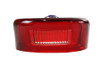 V-Twin - 33-0249 - Tail Lamp Lens Laydown Style Red