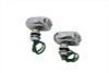 V-Twin - 33-0272 - LED Green Marker Lamp Set Center Mount