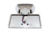 V-Twin - 33-0289 - Chrome Fender Mount LED Tail Lamp Zoid Type