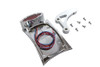 V-Twin - 33-0462 - Chrome Curved Odin Style Tail Lamp Kit