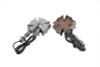 V-Twin - 33-0483 - Fireman Cross Turn Signal Set Short Stud Type
