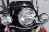 V-Twin - 33-0547 - 7 inch Headlamp Chrome Frenched Trim Ring