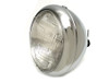 V-Twin - 33-0603 - Vintage 7 inch Round Headlamp 12 Volt