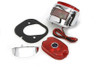 V-Twin - 33-0838 - Chrome 1955 Style Tail Lamp Kit