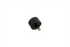 V-Twin - 33-0916 - Round 12 Volt Solid State Turn Signal Flasher - Fits 1982-1990 Harley-Davidson FXR, 1984-1990 FXST, FLST, 1973-1984 FX, 1964-1984 FL, 1973-1995 XL