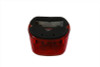 V-Twin - 33-0935 - Tail Lamp Lens Laydown Style Red