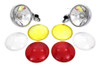 V-Twin - 33-1041 - Chrome Spotlamp Set