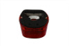 V-Twin - 33-1163 - Tail Lamp Lens Laydown Style Red