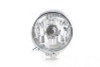 V-Twin - 33-1172 - Chrome 5-3/4 inch Round Faceted Headlamp Assembly