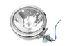 V-Twin - 33-1300 - H-3 Spotlamp with Clear Lens