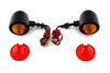 V-Twin - 33-1413 - Black Egg Style Marker Lamp Set