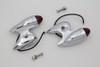 V-Twin - 33-1429 - Gunner Style Marker Lamp Set - Fits 1941-1957 Harley-Davidson FL