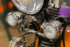 V-Twin - 33-1464 - White Replica Guide Bullet Marker Lamp Set