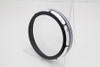 V-Twin - 33-1479 - 7 inch Black Anodize Burst Headlamp Trim Ring
