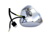 V-Twin - 33-1543 - Chrome Oval Style Headlamp