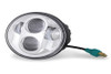 V-Twin - 33-1580 - Cyron Urban 5-3/4 inch LED Headlamp Unit Chrome