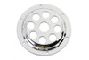 V-Twin - 33-1611 - Chrome 6 inch Horn Face with Holes