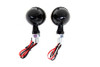 V-Twin - 33-1653 - LED Bullet Turn Signal Set Black with Red Lens