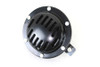 V-Twin - 33-1690 - Universal Style 12 Volt Black Horn