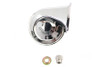 V-Twin - 33-1700 - Chrome Cow Bell Horn